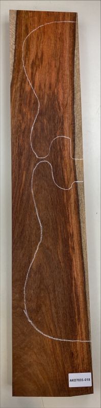 Body African Koa 2-pcs. Unique Piece #018